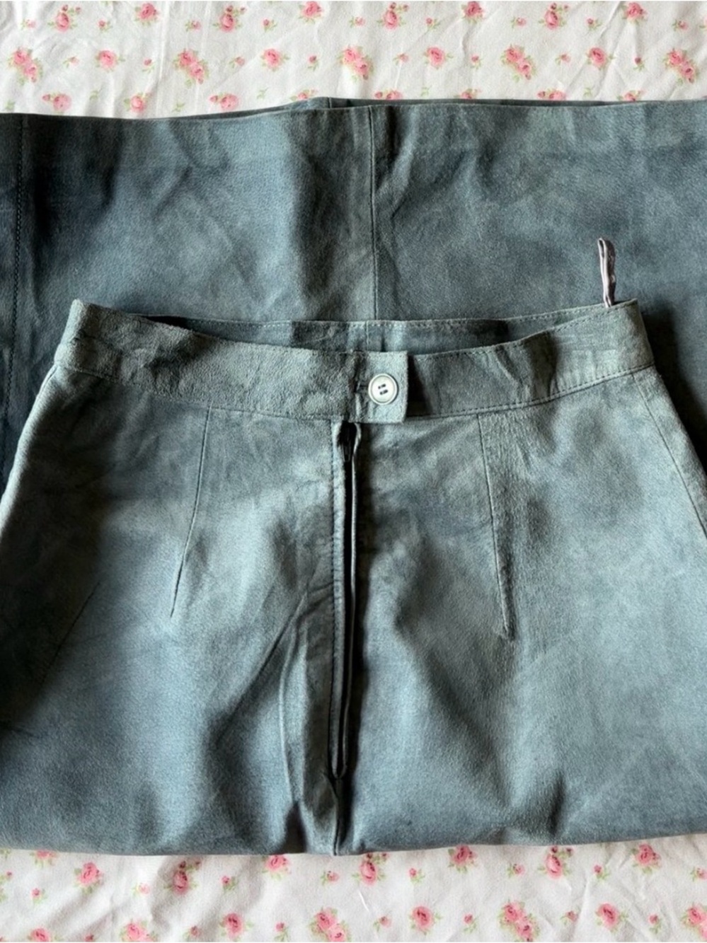 & Other Stories suede-Corduroy Mini Skirt